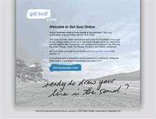 Tablet Screenshot of getsustonline.org.nz